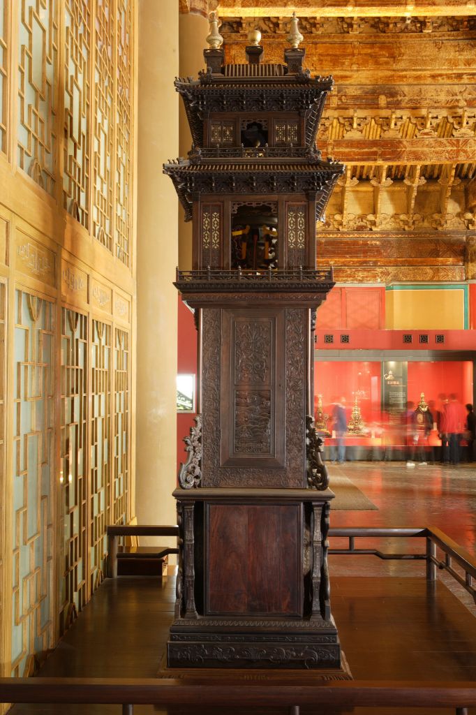 图片[3]-Red sandalwood pavilion style Big Bell-China Archive